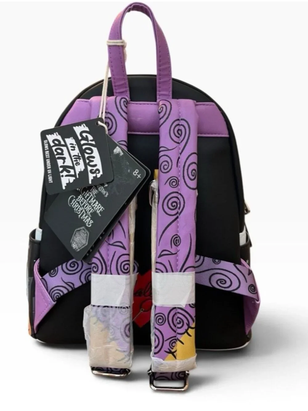Loungefly Nightmare Before Christmas Sally Cemetery Glow Mini Backpack NWT